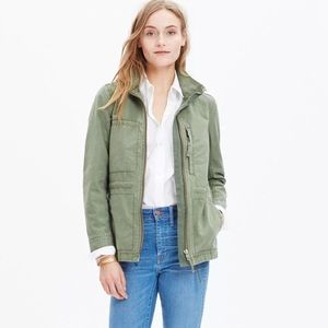 Madewell fleet jacket utility olive green medium